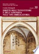 Diritti dell'investitore e dell'azionista nell'opa obbligatoria