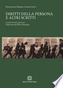 Diritti della persona e altri scritti