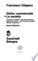 Diritto commerciale: Le società. 3a ed