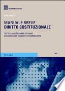 Diritto costituzionale. Manuale breve. Tutto il programma d'esame con domande e risposte commentate