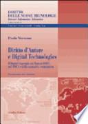 Diritto d'autore e digital technologies