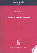 Diritto d'autore europeo
