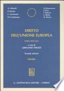 Diritto dell'Unione Europea. Parte speciale. Estratto