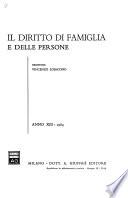 Diritto di famiglia e delle persone