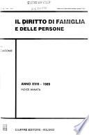 Diritto di famiglia e delle persone