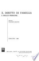 Diritto di famiglia e delle persone