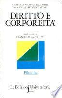 Diritto e corporeità