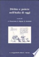 Diritto e potere nell'Italia di oggi