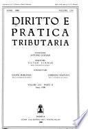 Diritto e pratica tributaria