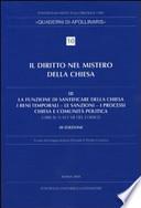 Diritto nel mistero della Chiesa