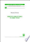 Diritto originario in Erik Wolf