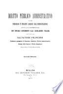 Diritto pubblico amministrativo