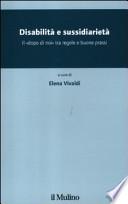 Disabilità e sussidiarietà