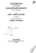 Disamina del professore Sebastiano Ciampi sull'opinione di Gio. Boccaccio intorno alla così detta papessa Giovanna