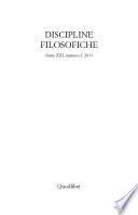 Discipline filosofiche (2011-2)