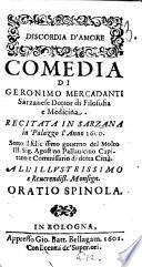 Discordia d'amore