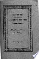 Discorsi del canonino Agostino Peruzzi. Quaderno nono ed ultimo