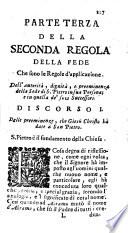 Discorsi di sagre controuersie di San Francesco di Sales a i signori del magistrato della città di Tonone ... Posti in luce la prima volta dall'originaria lor lingua francese nell'italiana dal abbate Agostino Maria Taja ... Tomo primo [-secondo]