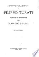 Discorsi parlamentari di Filippo Turati