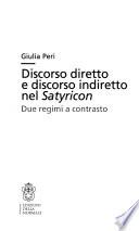 Discorso diretto e discorso indiretto nel Satyricon