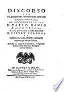 Discorso ... in cui si pruova contro a Nicolo Falcone la calunnia del culto asinino imputato agli antichi Cristiani