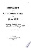 Discorso intorno alla letteratura italiana