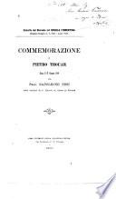 Discorso pronunziato la sera del 3 giugno 1861 nelle esequie a Pietro Thouar