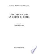 Discorso sopra la Corte di Roma