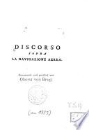 Discorso Sopra La Navigazione Aerea