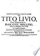 Disp. circ. de Tito Livio