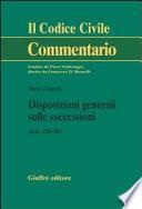Disposizioni generali sulle successioni. Artt. 456-461