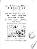 Dissertazioni e lezioni di sacra scrittura pubblicate da Alfonso Niccolai della Compagnia di Gesù ... Tomo primo [-12]