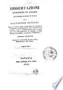 Dissertazioni economiche ed agrarie riguardanti il Regno di Sicilia di Salvadore Scuderi ..
