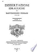 Dissertazioni idrauliche