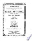 Dissertazioni storiche apologetiche critiche delle Sarde antichità