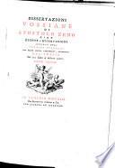 Dissertazioni Vossiane