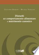 Disturbi del comportamento alimentare e matrimonio canonico