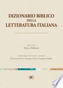 Dizionario biblico della letteratura italiana