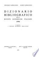 Dizionario bibliografico delle riviste giuridiche italiane