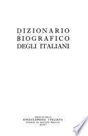Dizionario biografico degli Italiani: D'Asaro-De Foresta
