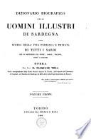 Dizionario biografico degli uomini illustri di Sardegna