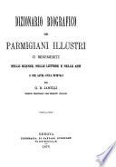 Dizionario biografico dei parmigiani illustri