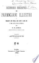 Dizionario biografico dei Parmigiani illustri o benemeriti nelle scienze