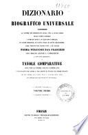 Dizionario biografico universale contenente le notizie più importanti sulla vita e sulle opere degli uomini celebri, i nomi di regie e di illustri famiglie, di scismi religiosi , di parti civili, di sette filosofiche dall'origine del mondo fino a' dì nostri