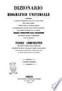 Dizionario biografico universale contenente le notizie più importanti sulla vita e sulle opere degli uomini celebri, i nomi di regie e di illustri famiglie, di scismi religiosi , di parti civili, di sette filosofiche dall'origine del mondo fino a' dì nostri [a cura di Felice Scifoni]