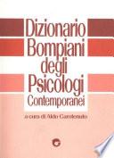 Dizionario Bompiani degli psicologi italiani