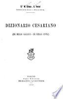 Dizionario Cesariano