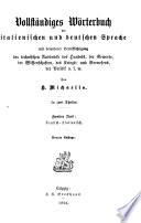 Dizionario completo italiano-tedesco e tedesco-italiano ...