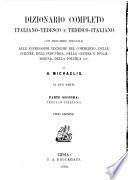 Dizionario completo italiano-tedesco e tedesco-italiano
