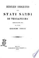 Dizionario Corografico degli Stati Sardi di Terraferma